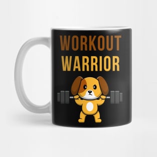 Dog Workout Warrior Mug